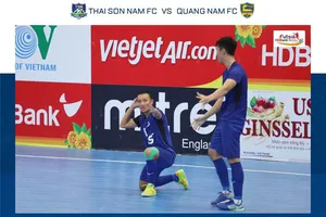 Thái Sơn Nam tiếp tục duy trì sự ổn định qua việc giành ngôi nhất bảng sau lượt đi. Ảnh: TSNFC