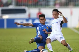 Quảng Nam đang chật vật ở vị trí cuối bảng