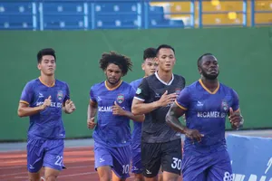 Đội bóng đất Thủ không có khoảng nghỉ trong thời gian qua. Ảnh: BFC