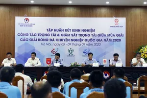 Có 41 trọng tài tham dự lớp tập huấn đợt 1