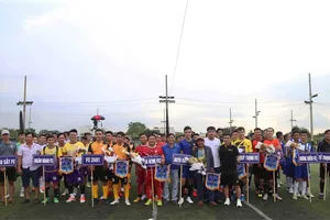 Giải diễn ra quyết liệt ngay từ ngày thi đấu đầu tiên. Ảnh: ANH TRẦN 