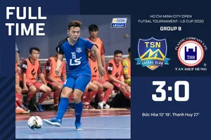 Thái Sơn Nam thắng Tân Hiệp Hưng ở trận ra quân