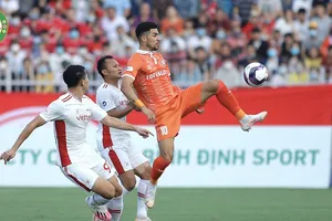 Topenland Bình Định thua trận khá đáng tiếc trên sân nhà