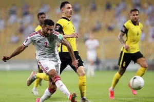 Ali Mabkhout. Ảnh: The National