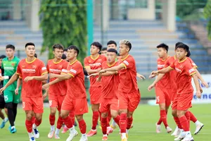 U22 Việt Nam đang tập huấn tại UAE
