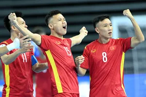 Đội tuyển futsal Việt Nam lần thứ hai góp mặt ở đấu trường World Cup 