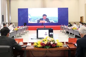 Toàn cảnh Hội nghị ở điểm cầu Bình Dương