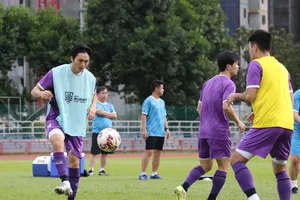 Tuấn Anh và Hoàng Đức đang là cặp tiền vệ trung tâm số 1 của đội tuyển Việt Nam hiện nay