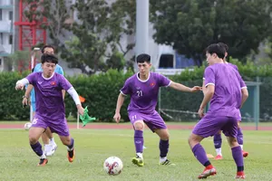 Đội tuyển Việt Nam trên sân tập ngày 7-12