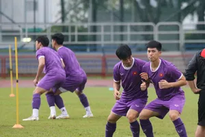 Đội tuyển Việt Nam sẵn sàng cho trận gặp Malaysia