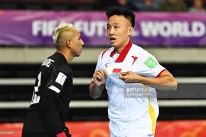 Minh Trí trở thành cầu thủ futsal đầu tiên ghi bàn ở cả hai kỳ World Cup