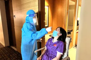 Các thành viên đang ở Ấn Độ tiếp tục lấy mẫu xét nghiệm PCR vào ngày 19-1, dự kiến sáng 20-1 sẽ có kết quả