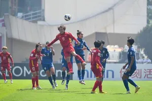 Việt Nam đến gần với World Cup sau chiến thắng trước Thái Lan. Ảnh: AFC