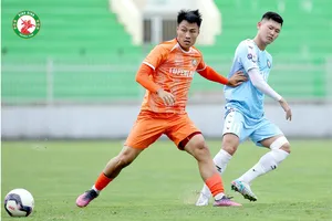 Mạc Hồng Quân nằm trong nhóm cầu thủ Bình Định vừa dương tính với Covid-19