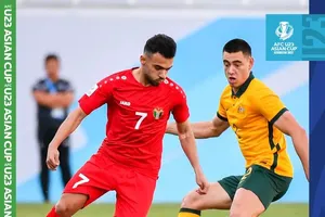 Australia giành ngôi nhất bảng A sau khi thắng Jordan