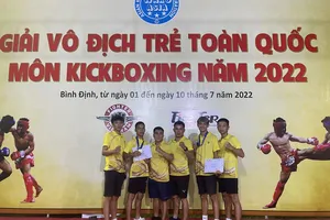 Các VĐV Bình Dương tham dự giải