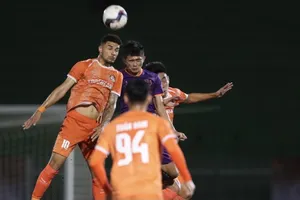 Cả B.Bình Dương lẫn T.Bình Định đang ở vào thời điểm khó khăn. Ảnh: DŨNG PHƯƠNG