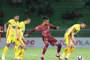 T.Bình Định có chiến thắng vất vả trước Thanh Hóa ở vòng 13