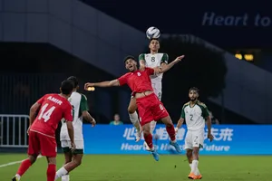 Olymic Iran có dàn cầu thủ đồng đều về thể hình, thể lực sẽ là thử thách cho các cầu thủ Việt Nam