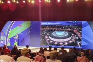 Sân vận động Al Thumama là địa điểm diễn ra trận ra quân của ĐT Việt Nam tại bảng D, gặp Nhật Bản.