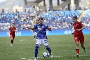 Cuộc so tài giữa đội tuyển nữ Việt Nam và Nhật Bản tại ASIAD 19 vừa qua