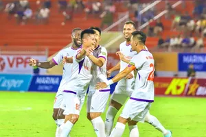Becamex Bình Dương có khởi đầu thuận lợi trong chuyến làm khách trên sân Quy Nhơn