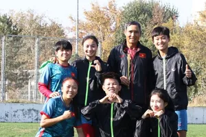 Đội tuyển Việt Nam trên sân tập ngày 30-10