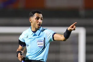 Trọng tài Al Marri Abdulla. Ảnh: Getty