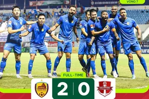 Quảng Nam gây bất ngờ khi giành trọn 3 điểm trước Hải Phòng