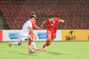 U23 Việt Nam trong chuyến tập huấn và thi đấu giao hữu tại Tajikistan mới đây