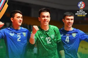 Đội chủ nhà của VCK futsal World Cup 2024, Uzbekistan thể hiện phong độ ấn tượng ở VCK futsal châu Á