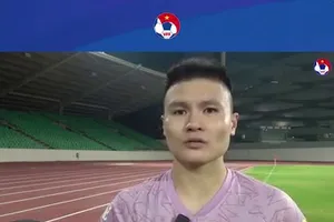 Quang Hải hạ quyết tâm cùng đồng đội đạt kết quả tốt trước Iraq