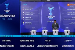 Nam Định sẽ gặp thử thách lớn ở vòng 16 đội