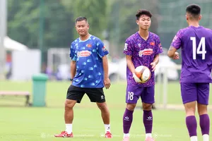 Trợ lý Đinh Hồng Vinh tiếp tục làm quyền HLV trưởng đội U23 Việt Nam tham dự giải giao hữu tại Trung Quốc,