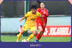 Các cô gái TPHCM giành chiến thắng cách biệt 5-0 trước Than KSVN.