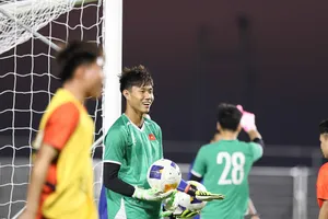 U17 Việt Nam sẵn sàng cho cuộc so tài với đội mạnh nhất bảng là U17 Nhật Bản.