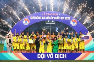 Đội TPHCM tiếp tục khẳng định sức mạnh ở sân chơi trong nước.