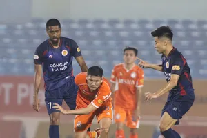 Đà Nẵng tiếp tục lận đận ở vị trí cuối bảng sau vòng 17. 