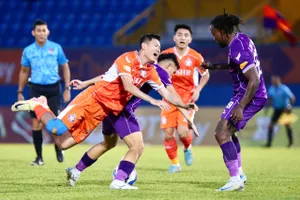 Đà Nẵng giành 1 điểm trong chuyến làm khách trên sân Bình Dương. Ảnh: DŨNG PHƯƠNG