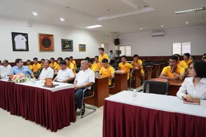 Khóa học đợt này diễn ra tạo trường Đại học TDTT TPHCM.