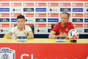 HLV Polking hy vọng đội nhà sẽ có kết quả tốt ở trận lượt về.