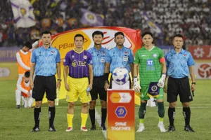 Trọng tài Muhamad Izzul vừa điều hành trận Hà Nội FC - Nam Định ở vòng 21.