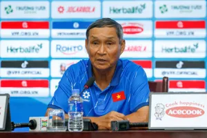 HLV Mai Đức Chung chia sẻ, trận giao hữu này rất bổ ích với các cầu thủ Việt Nam.