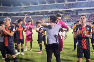 Ninh Bình đã sớm đăng quang ở giải hạng Nhất 2024-2025.