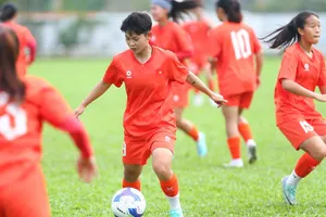 U19 nữ Việt Nam tích cực tập luyện chuẩn bị cho giải vô địch Đông Nam Á 2025.