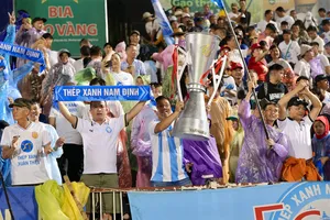 Ngôi vô địch V-League lần thứ 2 liên tiếp đang đến gần với CLB Nam Định.