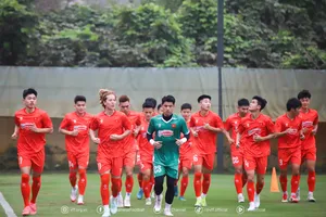 Đợt tập trung lần này đội U22 Việt Nam đón sự trở lại của Đình Bắc.