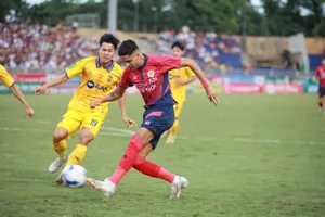 SLNA không thể ngăn cản được CAHN đăng quang ở Cúp Quốc gia 2024-2025. Ảnh: ĐỨC CƯỜNG