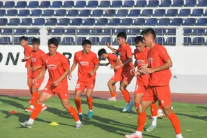 U22 Việt Nam chưa đủ quân số sau 4 buổi tập.