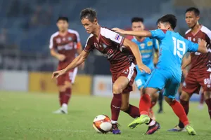 Hai đội CAND Việt Nam I và Thái Lan bất phân thắng bại với tỷ số 0-0.